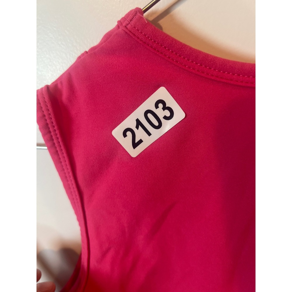 Nike Womens Tank Top Dri-FIT Pink Medium - Picture 6 of 6